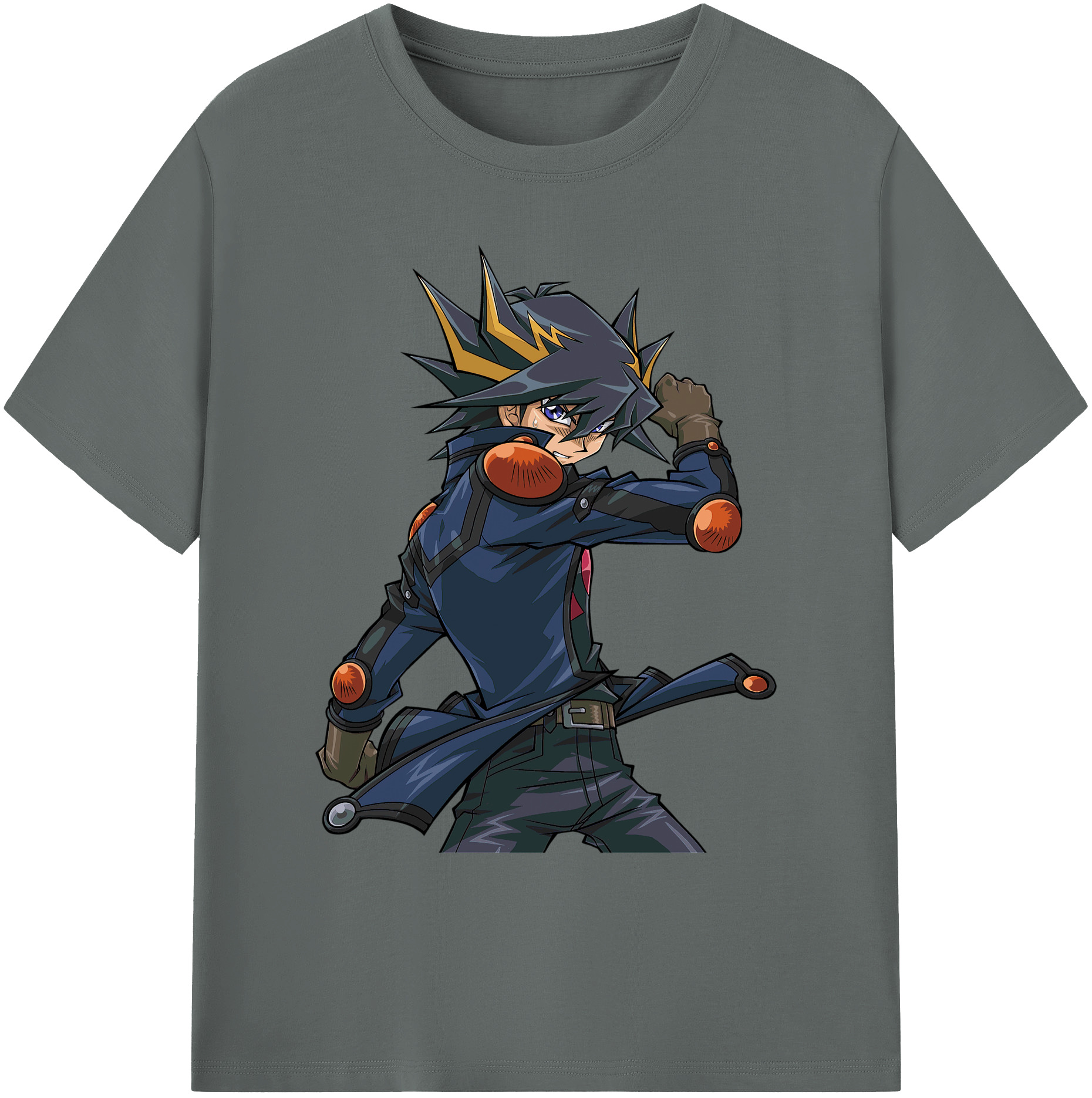 （画像用） 遊☆戯☆王 Yu-Gi-Oh! 綿100％ メンズ半袖Tシャツ｜肌触りやわらか＆通気性